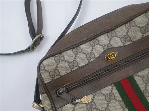 gucci vintage sling navy|Vintage Gucci Bags .